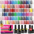 thumbnail image 1 of MEFA 47PCS Gel Nail Polish, 1 of 9