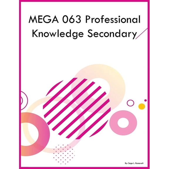 MEGA 063 Professional Knowledge Secondary, (Paperback)