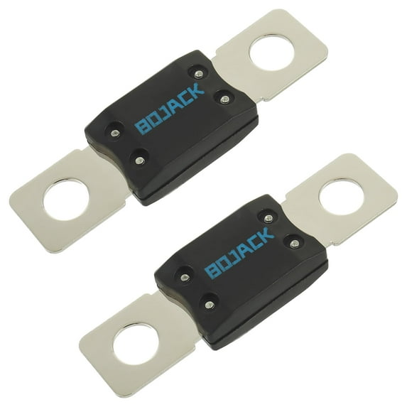MEGA/AMG High Current Fuse Bolt-on Fuse 125A Amp for Cars, Trucks, Construction Vehicles, Buses, Caravans (Pack of 2 ANM Fuses 125A)