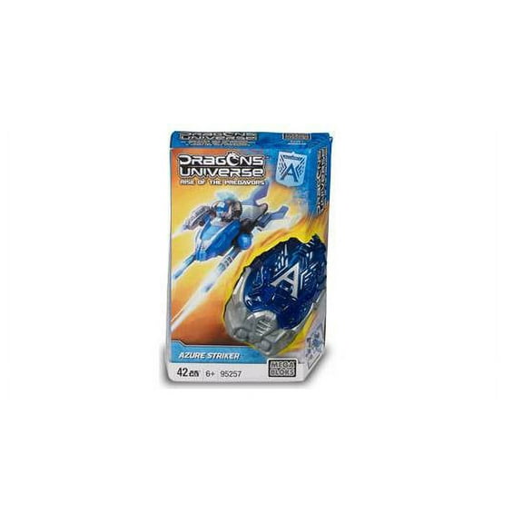 MEGA BLOKS DRAGONS UNIVERSE RISE OF THE PREDAVORS AZURE STRIKER