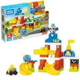 thumbnail image 1 of MEGA BLOKS Peek A Blocks Schoolhouse with Big Building Blocks, for Toddlers (42 Pieces), 1 of 7