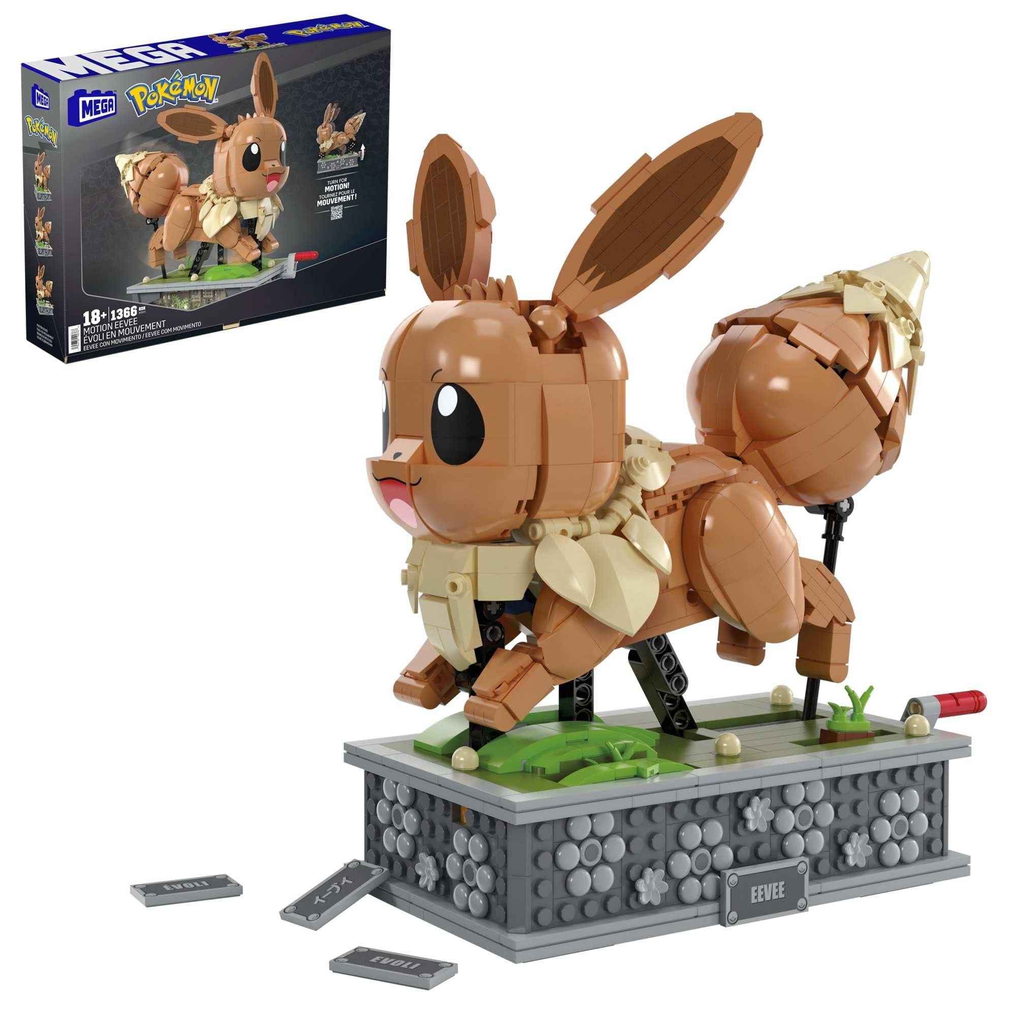 MEGA Brands - Pokemon Motion Eevee Building Toy Kits