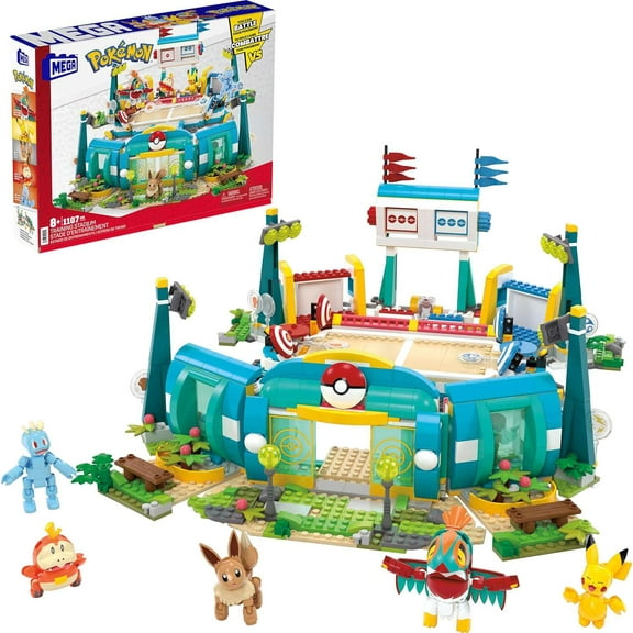 MEGA Brands - Pokemon Training Stadium Building Toy Kits