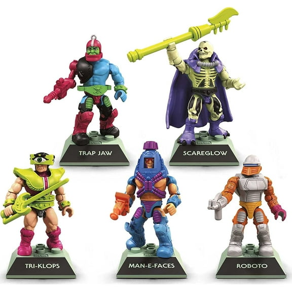MEGA Construx Masters of the Universe Figure Bundle