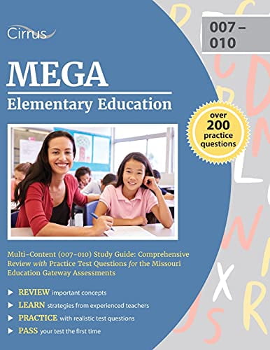 Pre-Owned MEGA Elementary Education Multi-Content (007-010) Study Guide ...