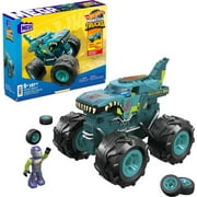 MEGA Hot Wheels Mega-Wrex Monster Truck Building Set with 1 Figure (187 Pieces)