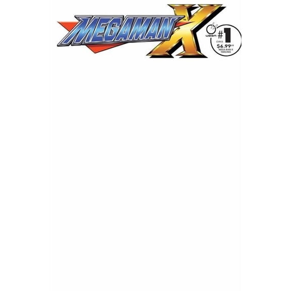 MEGA MAN X TIMELINES #1 (ONE SHOT) CVR D BLANK SKETCH VAR Previously FOC'd on 5/5/2025 UDON Entertainment Comic Book 2025