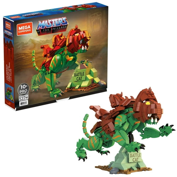 MEGA Masters of the Universe Battle Cat Building Kit with Accessories (537 Pieces)