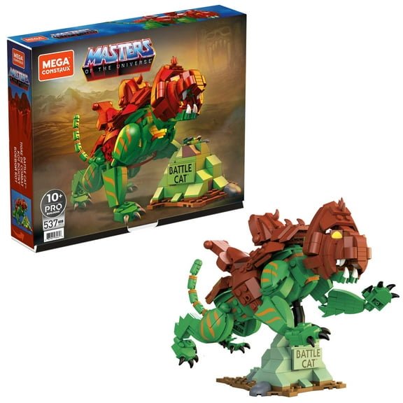 MEGA Masters of the Universe Battle Cat Building Kit with Accessories (537 Pieces)