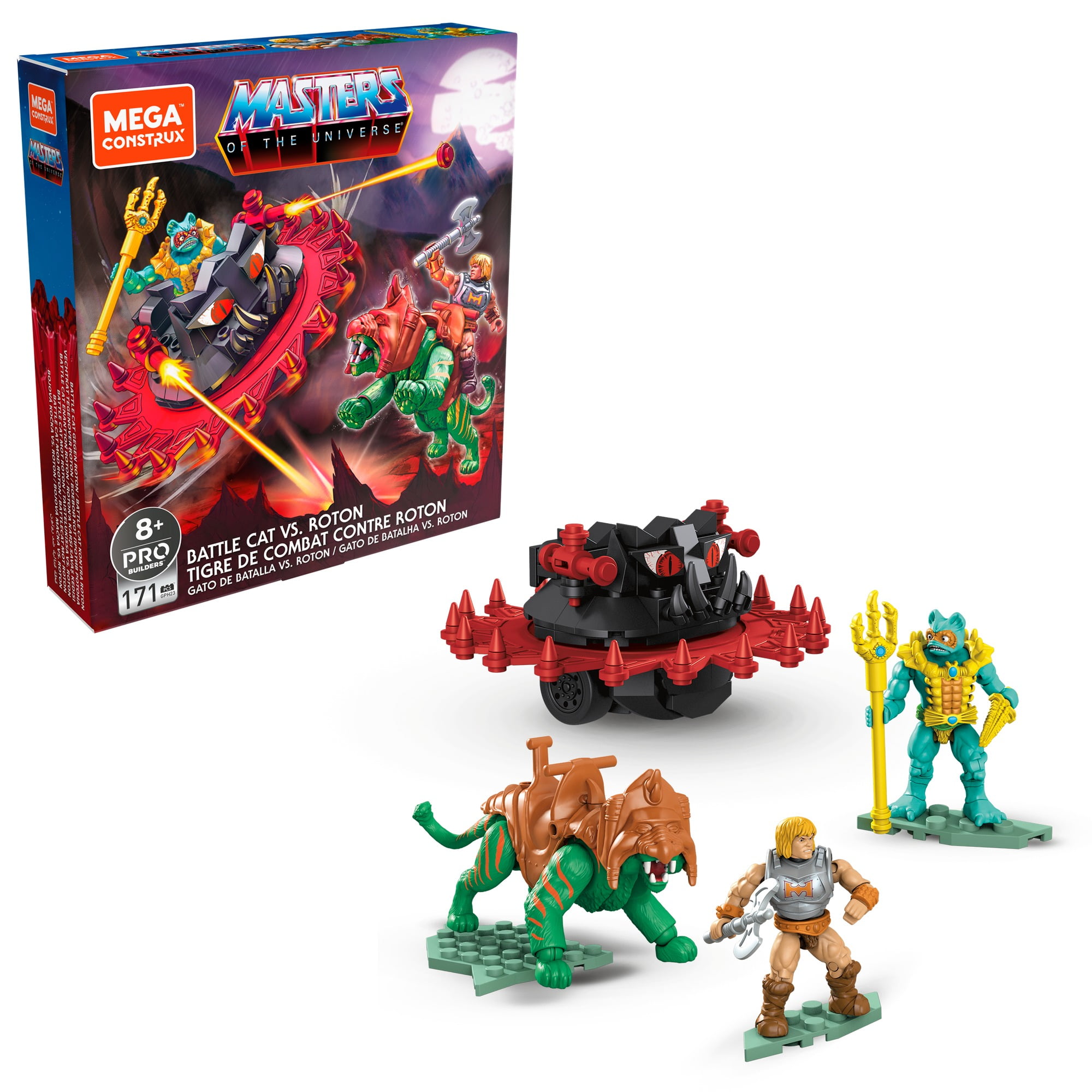 MEGA Masters of the Universe Battle Cat Vs. Roton