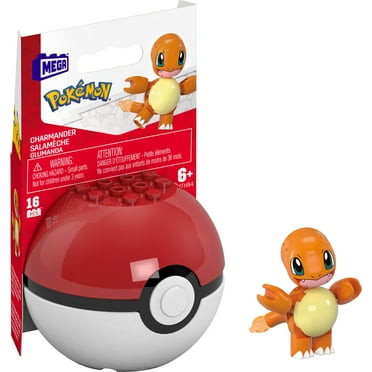 MEGA Pokémon Charmander Building Toy Kit (16 Pieces) for Kids