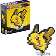 thumbnail image 1 of Mega Bloks - Pokemon Pikachu, Pixel Art, 400 Piece Building Toy Set, 1 of 8