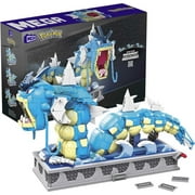 MEGA Pokemon Building Kit Motion Gyarados 2186 Pieces for Collectors