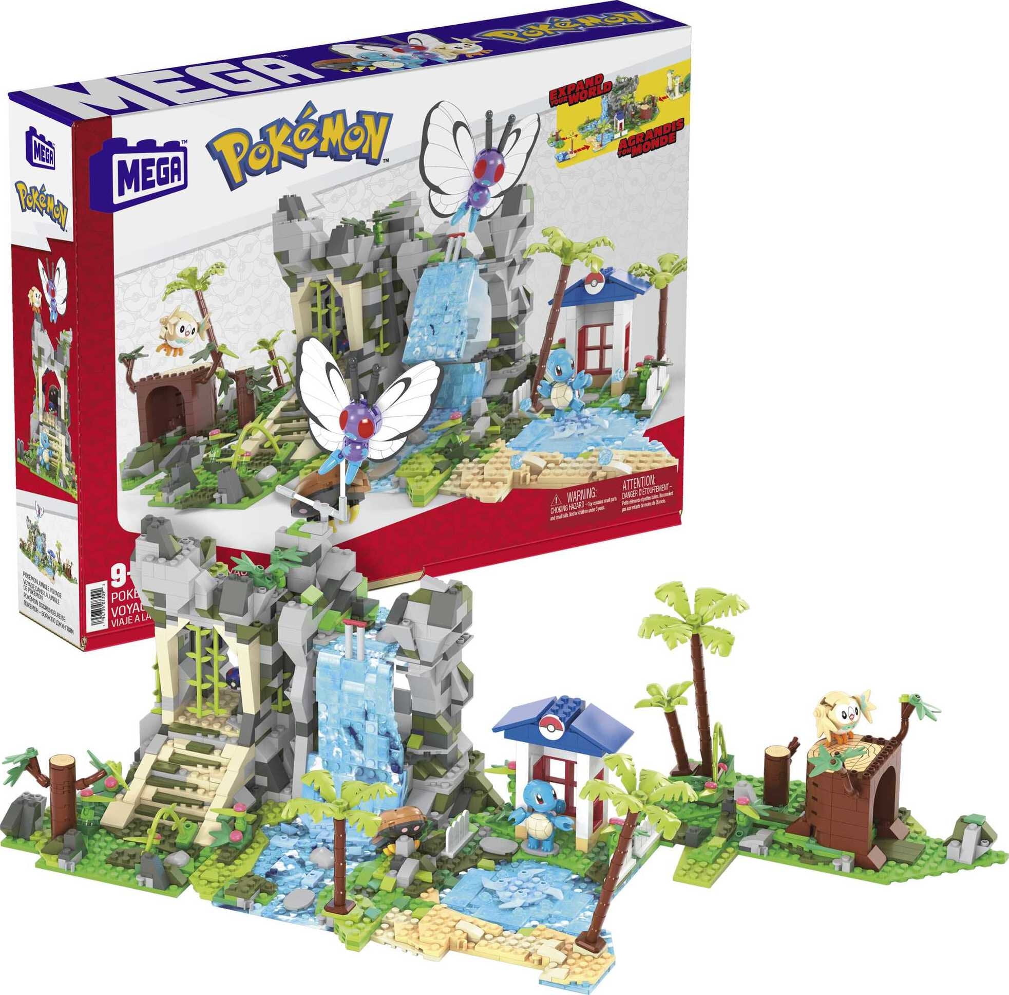 Pokémon Jungle Voyage Construction set Pokémon Mega Construx