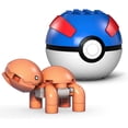 thumbnail image 1 of MEGA Pokemon Trapinch Construction Set with character figures, Building Toys for Kids (24 Pieces), 1 of 2