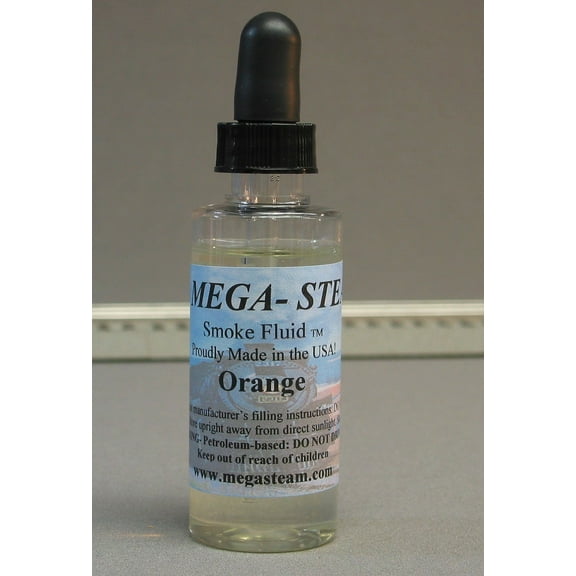 MEGA-STEAM Orange Scented Liquid Smoke Fluid