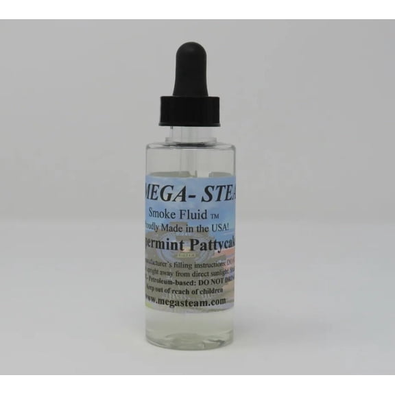 MEGA-STEAM Peppermint PATTYCAKE Smoke Fluid Scented JTM144
