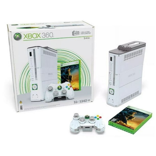 MEGA Showcase Microsoft Xbox 360 Collector Building Set - 1342pcs