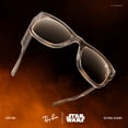 thumbnail image 1 of Ray-Ban Star Wars The Rebel Alliance Mega Wayfarer Sunglasses, Transparent Light Brown/Dark Brown, Size 51, 1 of 8