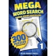 thumbnail image 1 of Mega Word Search MEGA Word Search (Volume 1): 300 Simple to Challenging LARGE PRINT Puzzles, Book 1, (Paperback), 1 of 1