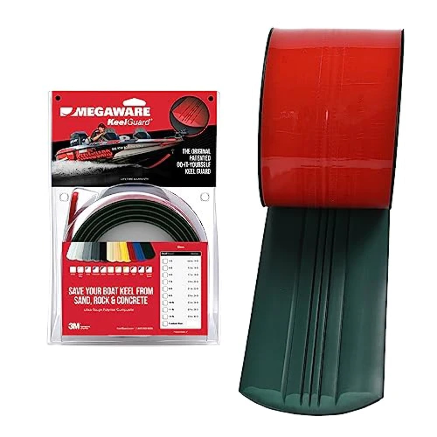 MEGAWARE KEELGUARD Boat Keel Hull Protector 10Feet (Boats up to 26ft