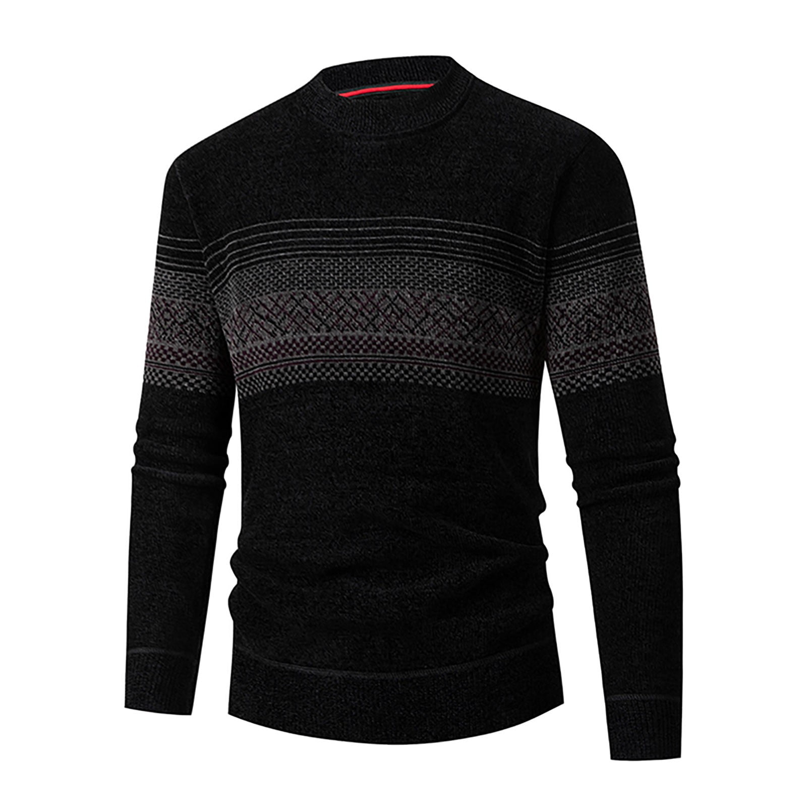 ChuChuDonRen Mens Long Sleeve Winter Pullover Sweater Crewneck