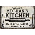 thumbnail image 1 of MEGHAN'S Kitchen Farmhouse Sign Gift 8x12 Metal 208120033443, 1 of 1