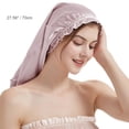 thumbnail image 1 of MEGICOT 100% Mulberry Silk 27.56" Extra Long Sleep Cap, Hair Care Bonnet for Long Natural Hair Curly Hair Care, 1 of 1