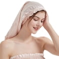 thumbnail image 1 of MEGICOT 100% Mulberry Silk 27.56" Extra Long Sleep Cap, Hair Care Bonnet for Long Natural Hair Curly Hair Care, 1 of 7
