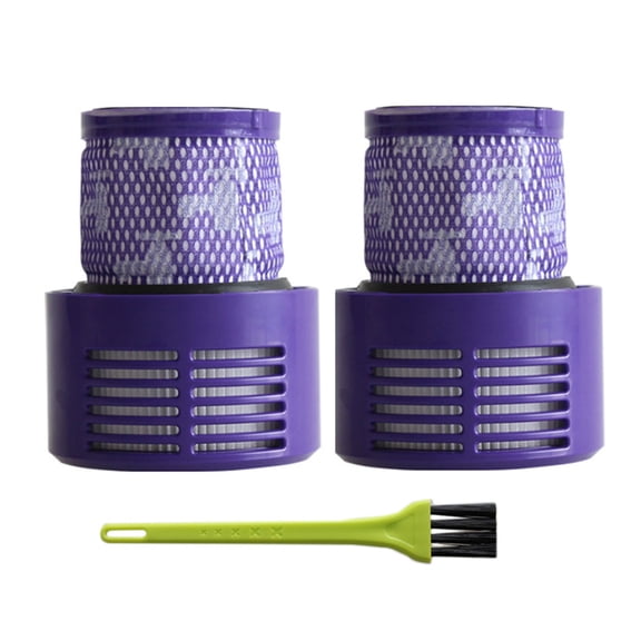 MEGICOT 2-Pack / 1-Pack Replacement Filter Compatible with Dyson V10 SV12 Cyclone Absolute Animal Motorhead Total Clean Vacuum Cleaner, 2 Replacement Hepa Filters + 1 Small Brush…