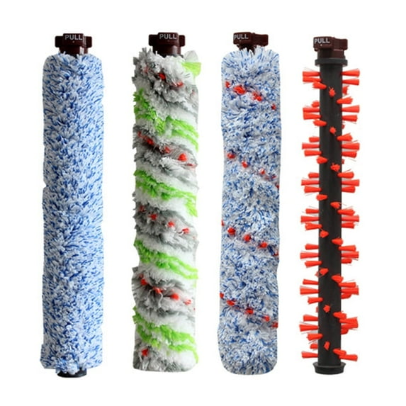 MEGICOT 4 Pack Floor Brush Rollers Set Replacement for Bissell Crosswave 1866 1785 2306 2328, Multi-Surface/Pet/Carpet/Wood Floor Cleaning Brush Accessories