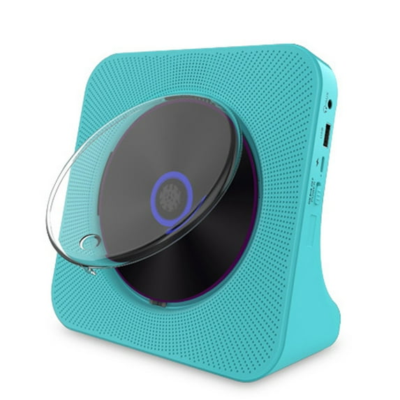 MEGICOT 4000mAh Rechargeable Portable CD Player with Bluetooth Receive and Transmit Function, Speakers, Remote Control, FM Radio, USB Flash, AUX, Desktop Vertical Music Player