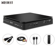 MEGICOT Mini DVD Player With Touch Button Remote Control, Support CD DVD VCD USB Flash Video Playback Players for Home
