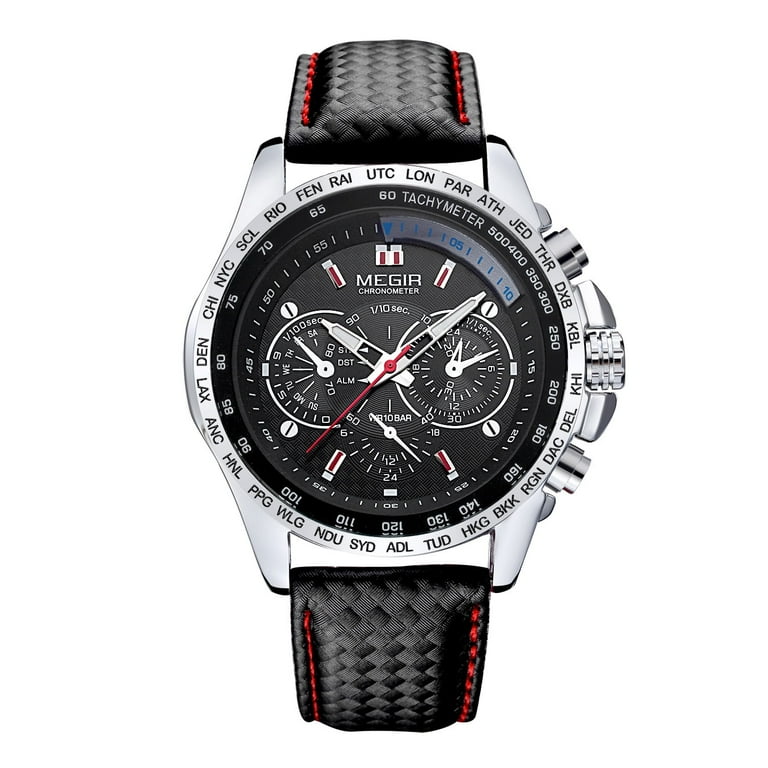 MEGIR Fashion Quartz Watches Men Sports Military Wristwatch