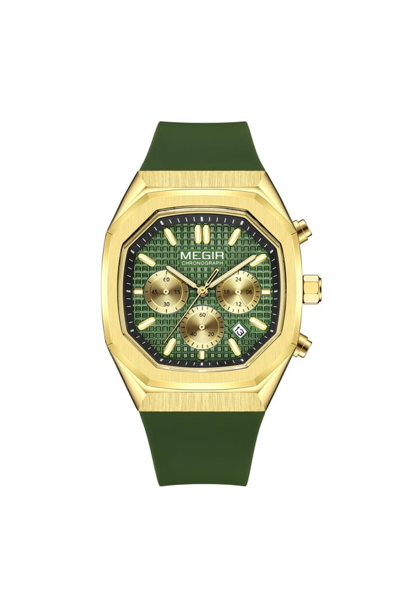 Fashion Sport Military Watches Men Luxury Quartz Wristwatch Silicone Waterproof Date Clock
