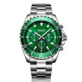 thumbnail image 1 of MEGIR Luxury Business Quartz Watch Men Stainless Steel Chronograph Waterproof Sports Wristwatches, 1 of 10