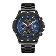 MEGIR Luxury Quartz Watch Men Sport Military Wristwatch Luminous Stainless Steel Clock Chronograph