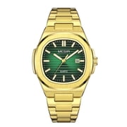 MEGIR Mens Watches Fashion Business Casual Wristwatch Stainless Steel Bracelet Waterproof Clock