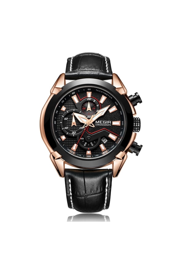 Sport Watch Chronograph Men's Quartz Military Wristwatch Waterproof Luminous Clock Men Gifts