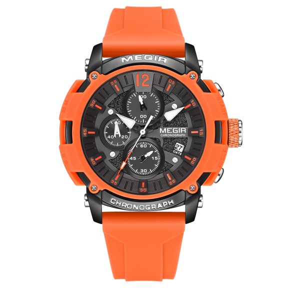 MEGIR Watches Men Quartz Chronograph Luxury Military Sport Wristwatch Auto Date Clock Male Gifts