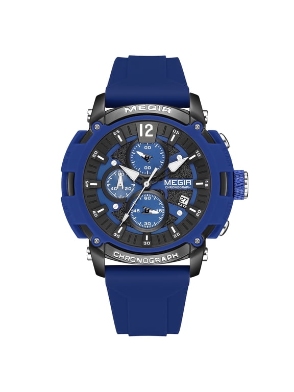 Watches Men Quartz Chronograph Luxury Military Sport Wristwatch Auto Date Clock Male Gifts