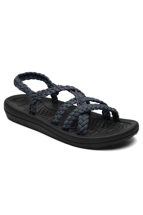Women's Comfortable Walking Sandals with Arch Support, Athletic Hiking Sandals Outdoor, Soft Water Sandals Beach Poolside Travel