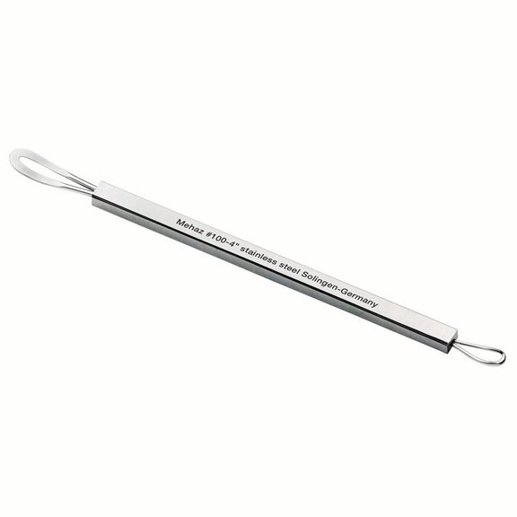MEHAZ 100 Comedo Extractor 4 inch Double Loop Comedo Extractor  MC0100S