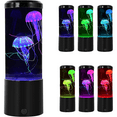 thumbnail image 1 of MEHOOM 9" Jellyfish Lamp, 7-Color Changing Jellyfish Aquarium Light, Decorative Jellyfish Night Light for Home or Office, Great Christmas & Birthday Gift (2pc), 1 of 8