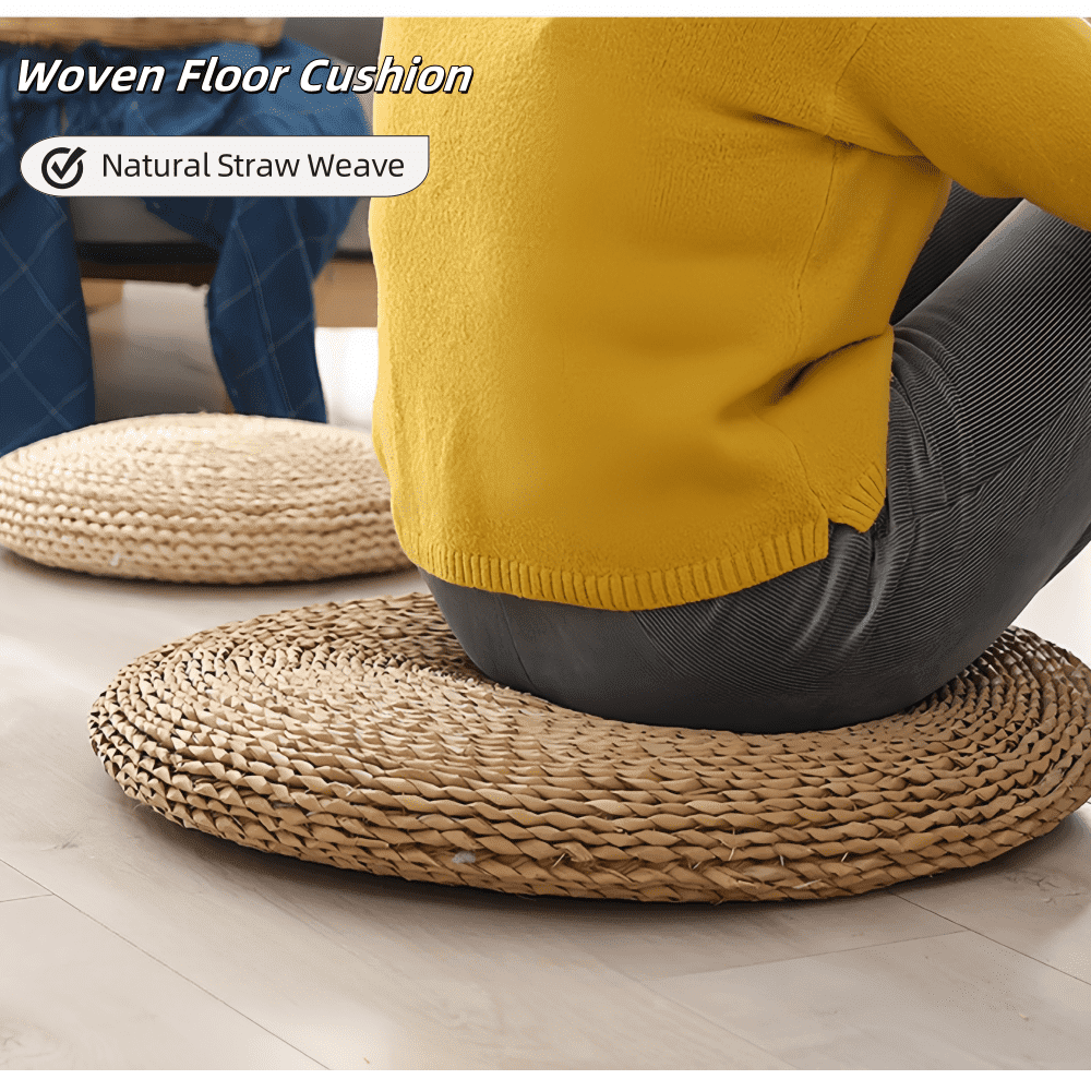 Straw Floor Cushion