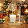thumbnail image 1 of MEHOOM Crystal Candle Warmer Lamp with Dimmer Timer, Adjustable Height Warmer for Jar Candles, with 2 Bulbs, Home Decor Gifts for Bedroom Living Room, 1 of 9