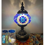 MEHOOM Classic DIY Mosaic Lamp Kit,Turkish Crafts Kit for Adult,Moroccan Decor