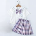MEI 2024 NEW Kawaii Cinnamoroll School Uniform Set Sanrio Anime Summer