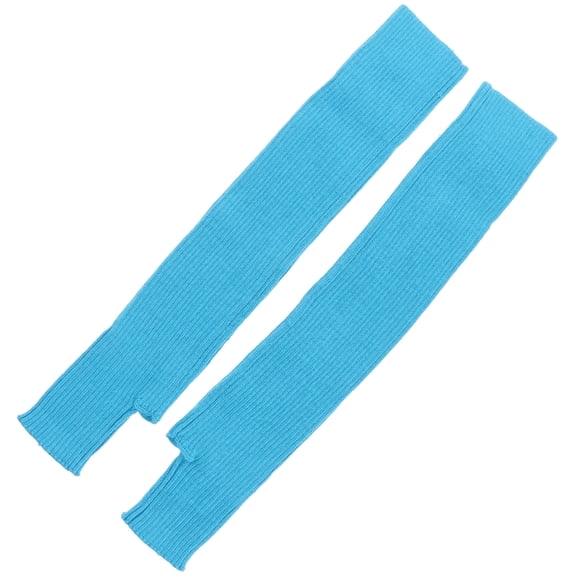 MEIBUTYUP 1 Pair Winter Arm Warmers with Thumb Hole for Extra Warmth, Comfort, and Outdoor Sports