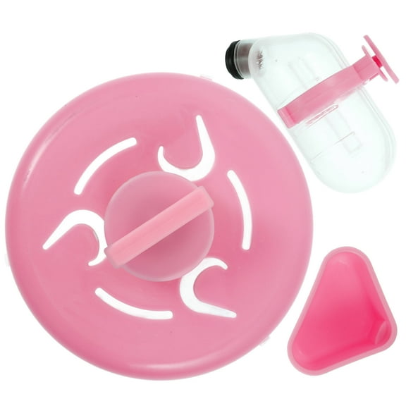 MEIBUTYUP Hamster Cage Accessories Set with ABS Multifunctional Pet Care Tools for Small Animals and Rodents